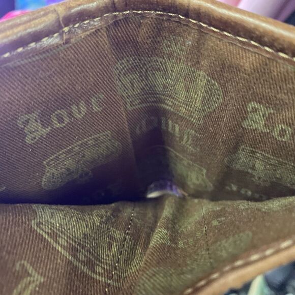 Retro Vintage Juicy Couture Genuine Leather Wallet - Picture 3 of 6